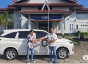 Seorang warga di Belatong Embaloh Hilir dapat hadiah mobil dri BRI