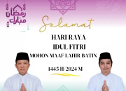 BAPPEDA KABUPATEN TANGERANG MENGUCAPKAN HARI RAYA IDUL FITRI 1445 H / 2024 MOHON MAAF LAHIR & BATIN