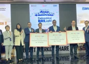 Double Winner, BRI Tangerang Ahmad Yani Sabet Juara Nasional dan Favorit DekorAksi BRILiaN