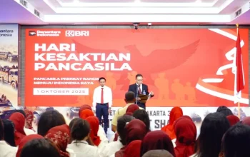 BRI Region 8 Jakarta 3 Gelar Upacara Peringatan Hari Kesaktian Pancasila