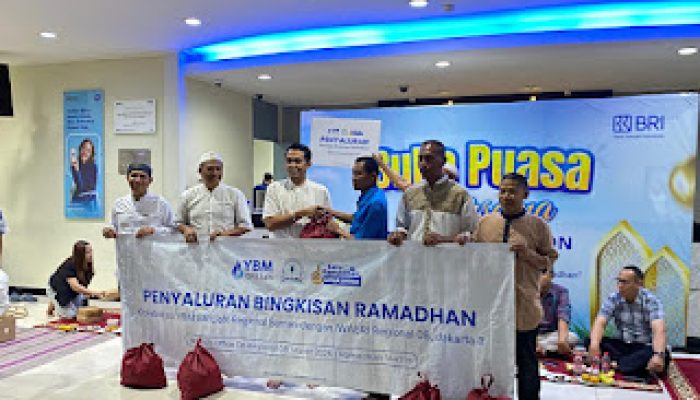 BRI BO Cilegon Salurkan Bingkisan Ramadhan untuk Garda Depan Operasional