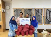 Penyerahan Bantuan Sembako Kepada Penanggung Jawab Lingkungan Bokebon Jeruk