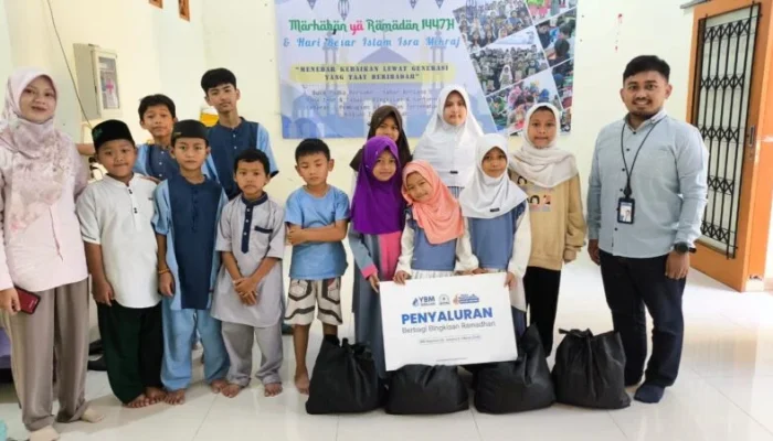 Tebar Kepedulian di Bulan Suci, BRI BO Ciputat Salurkan Santunan kepada Anak Yatim Piatu